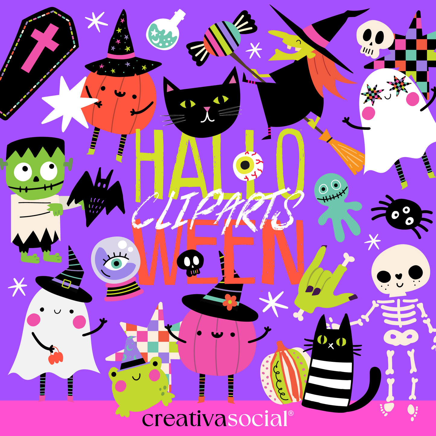 Halloween '25 Cliparts & Fondos
