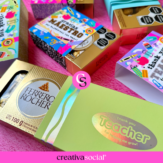 Día del Maestro Funda Ferrero