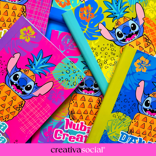 Forros Cuaderno Stitch