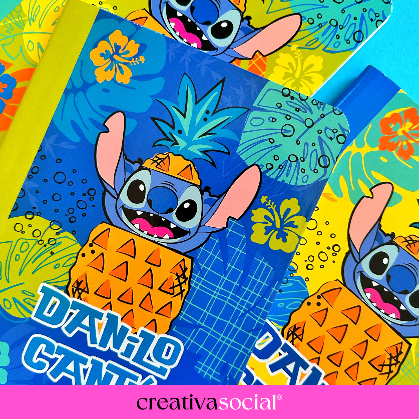 Forros Cuaderno Stitch