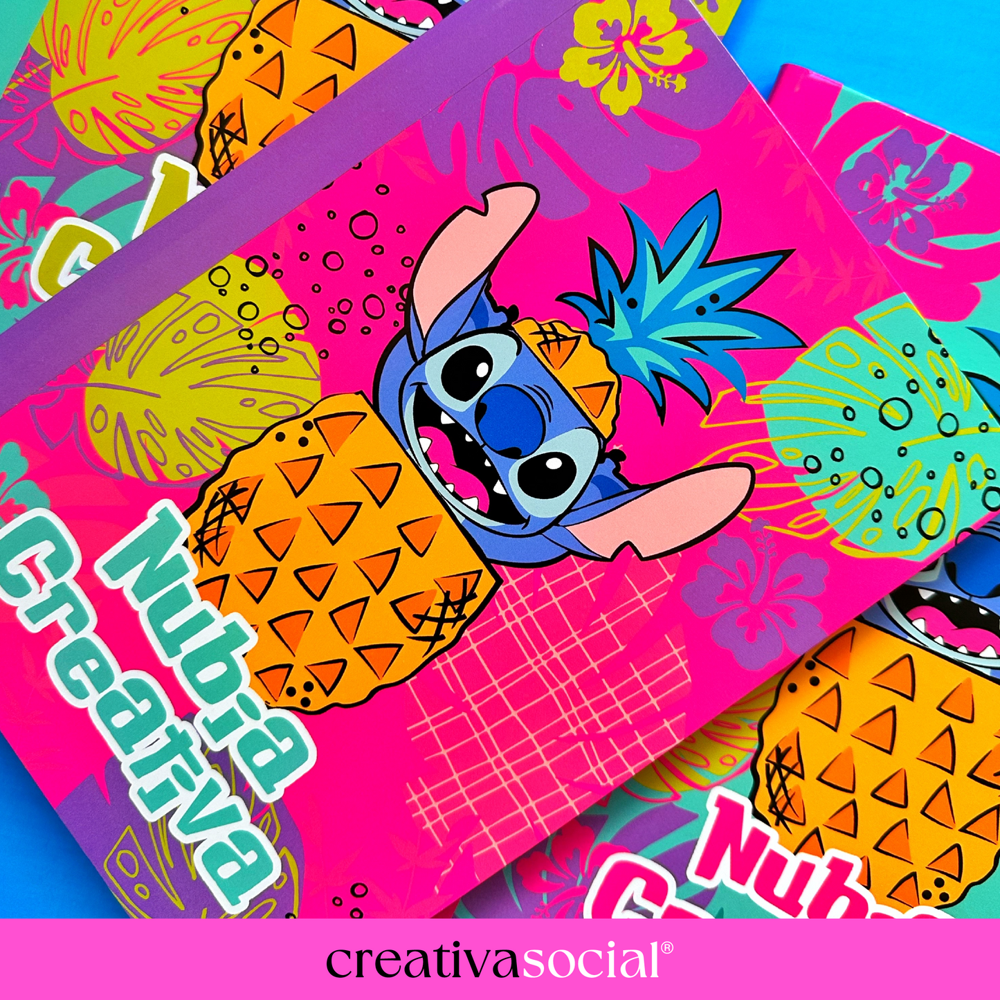 Forros Cuaderno Stitch