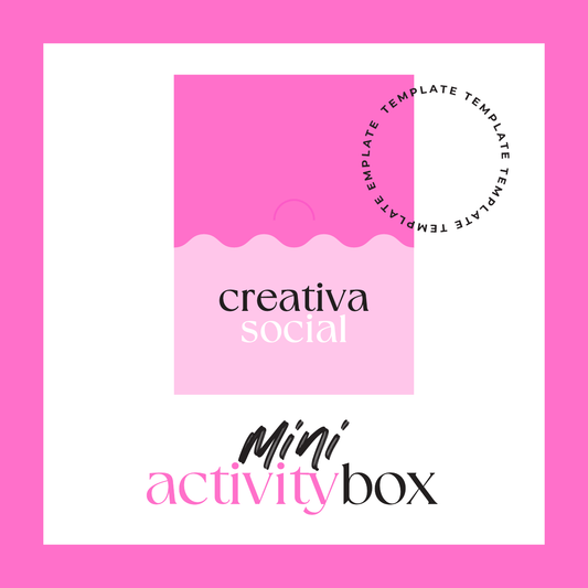 TEMPLATE Mini Activity Box