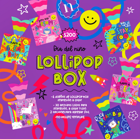 Día del Niño '24 Lollipop Box