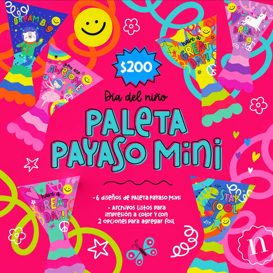 Día del Niño '24 Paleta Payaso MINI