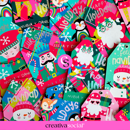 Xmas '24 Tags & Stickers