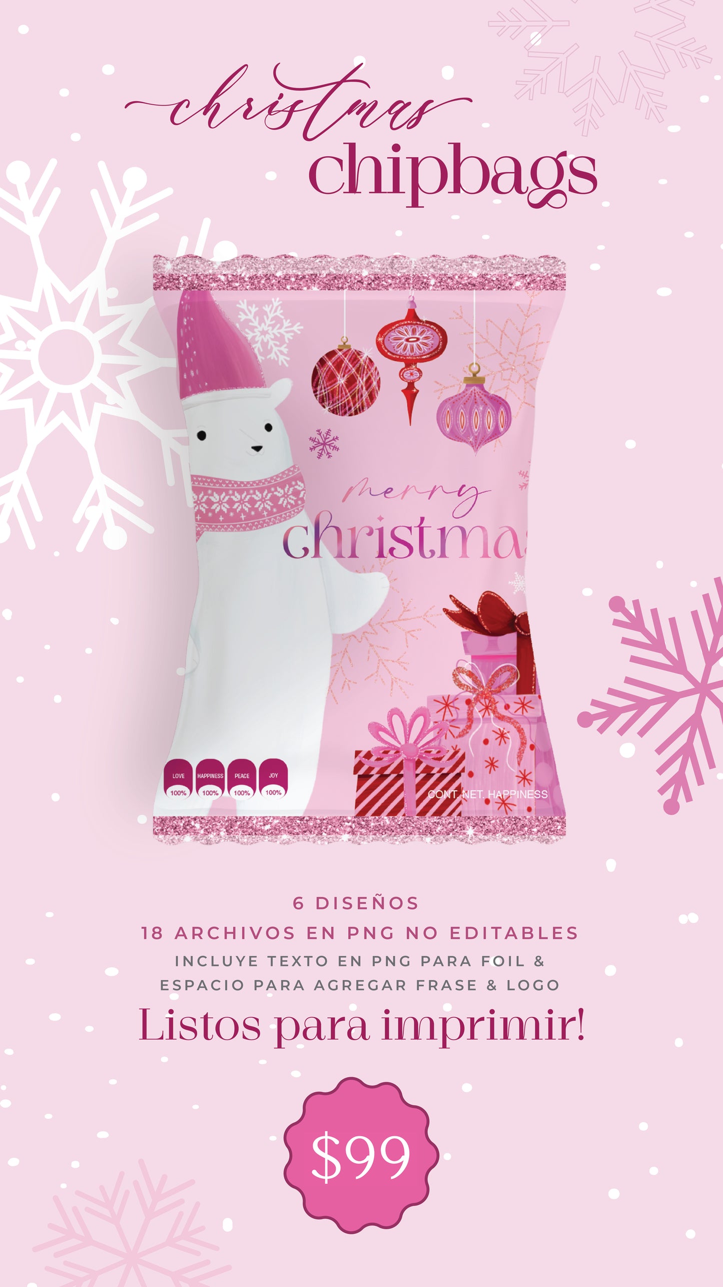 Christmas Chipbags