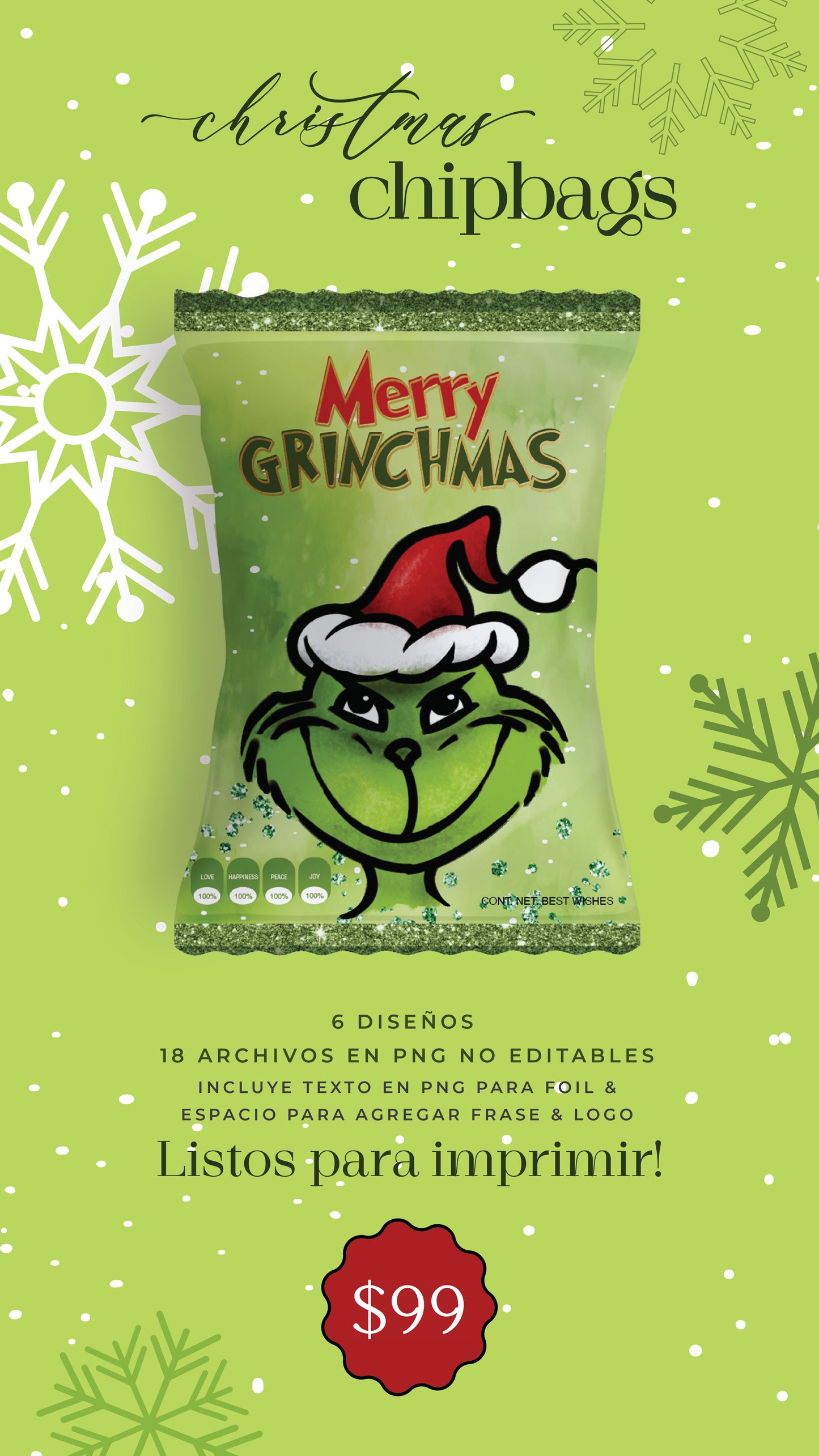Christmas Chipbags