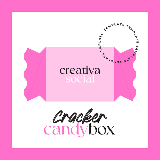 TEMPLATE Cracker Candy Box