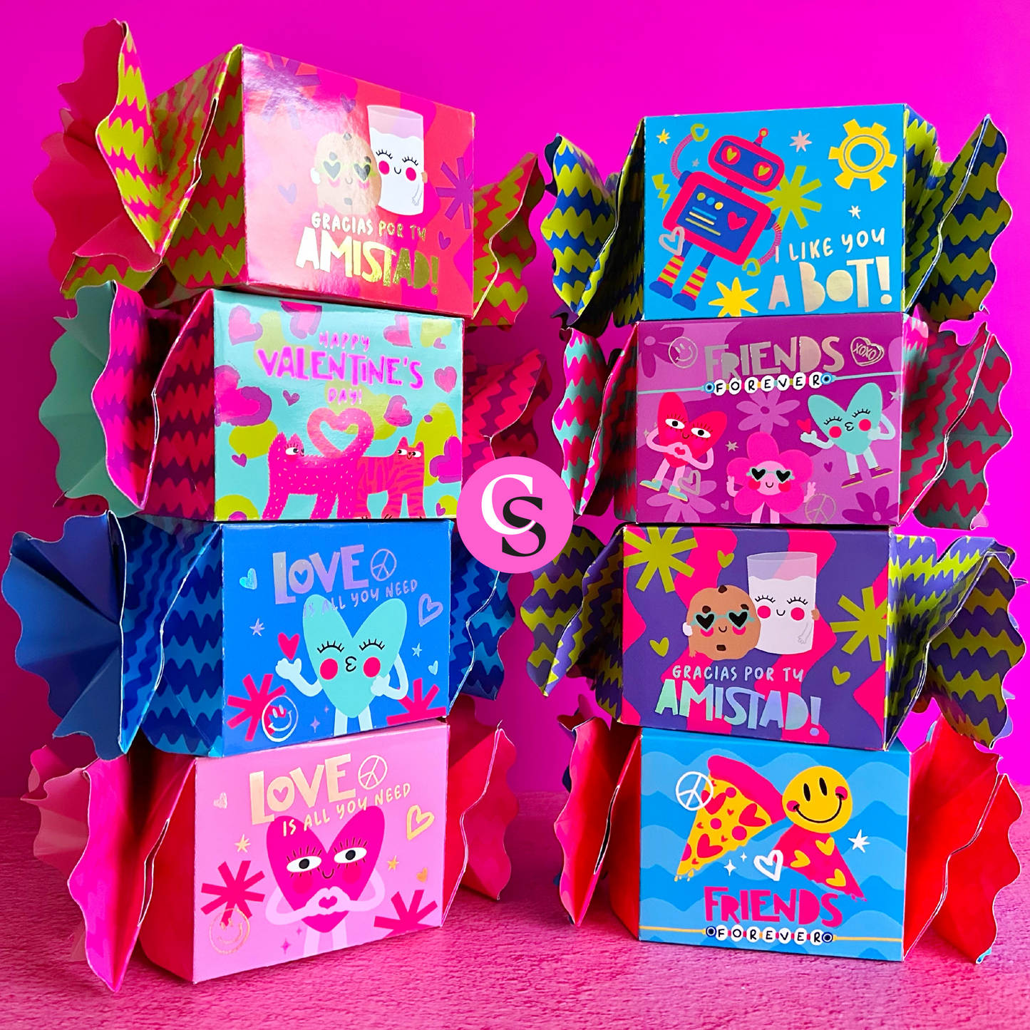 TEMPLATE Cracker Candy Box