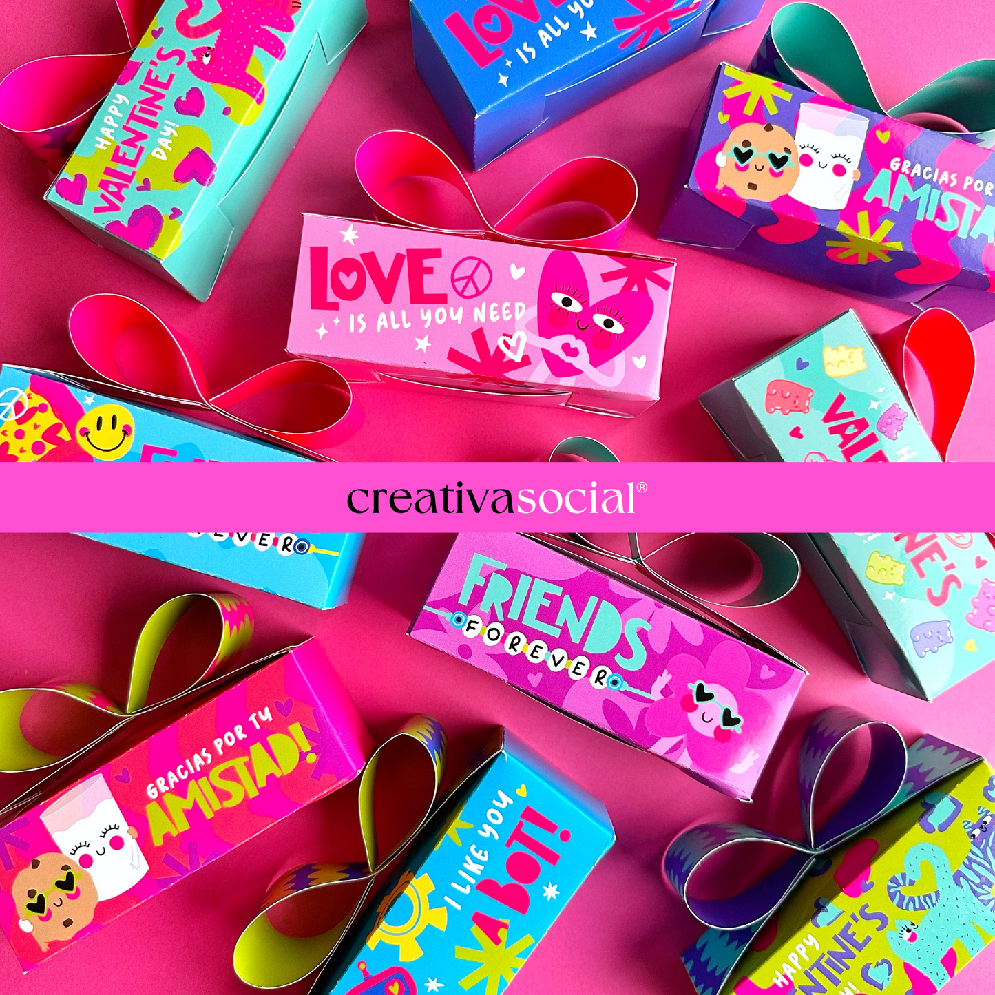 Valentines 25' Coquette Mini Diseños