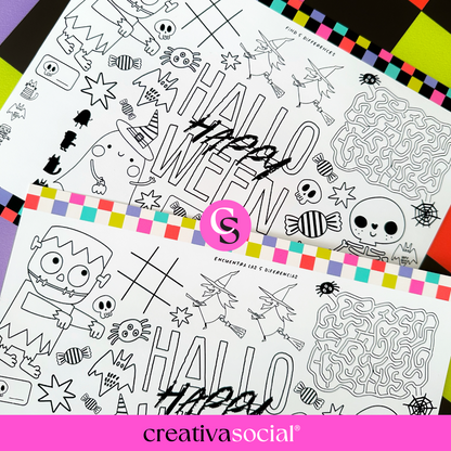 Halloween '25 Activity Mat