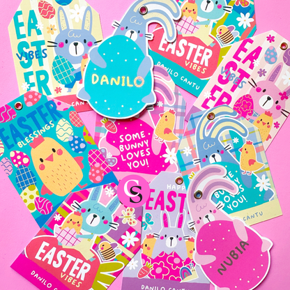 Easter Vibes Tags