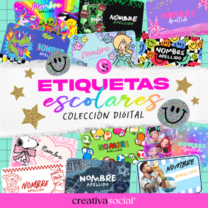 Etiquetas Escolares 2026