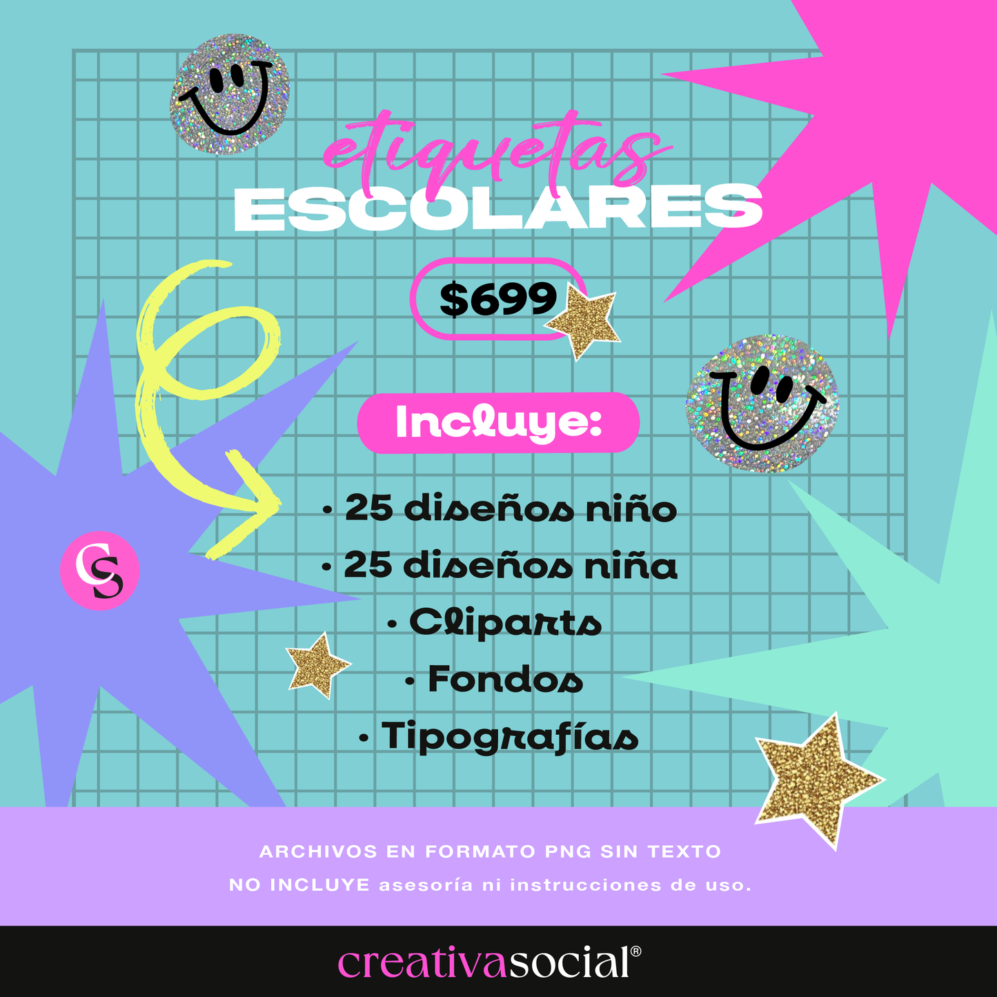 Etiquetas Escolares 2026