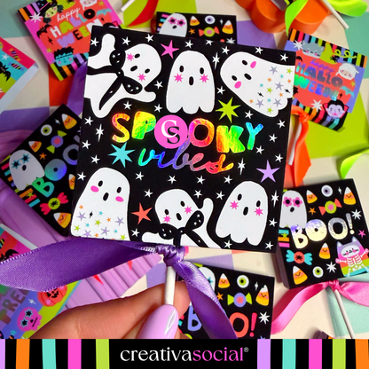 Halloween 26 Fundas Paletas