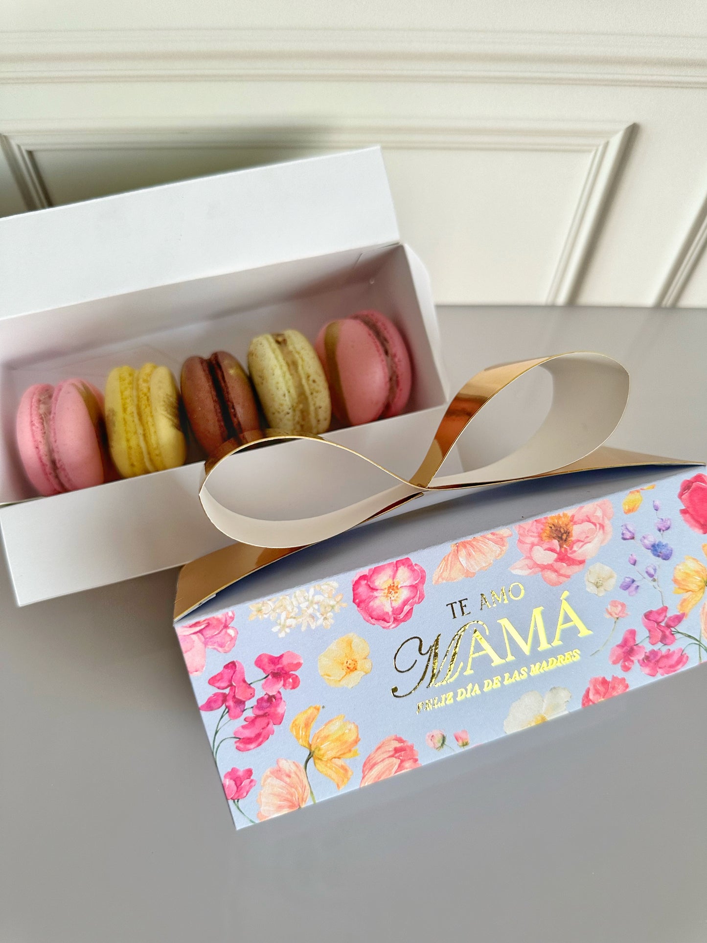 TEMPLATE Macarons Coquette Box