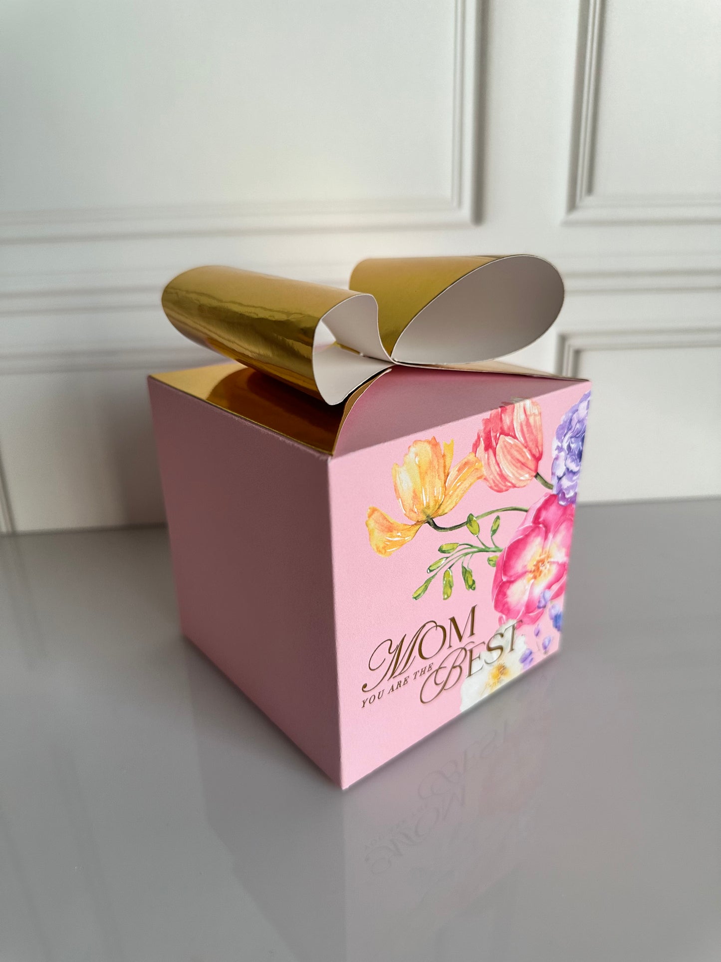 TEMPLATE Square Coquette Box