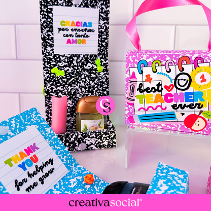Teacher's Antibacterial & Lip Balm Bag
