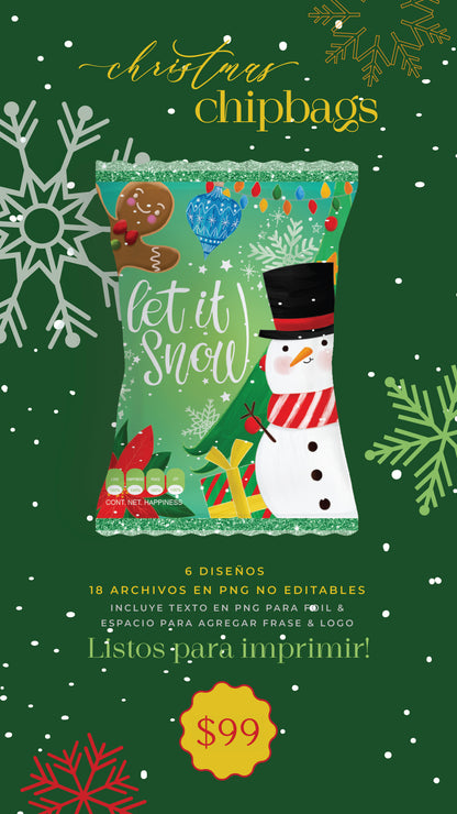 Christmas Chipbags