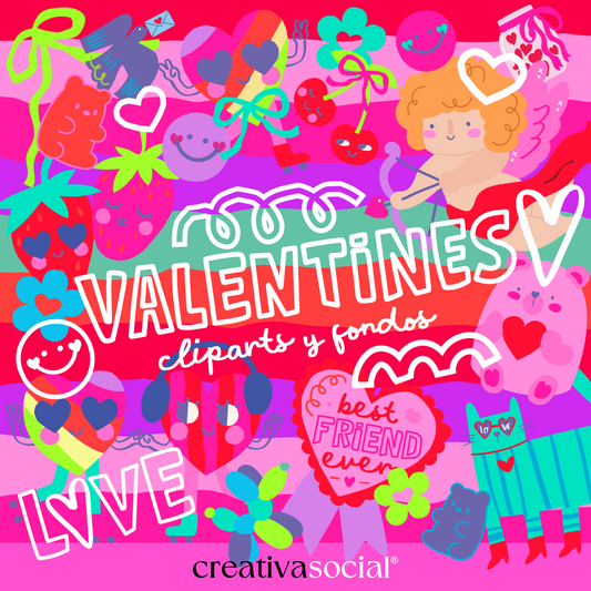 Valentines '26 Cliparts & Fondos