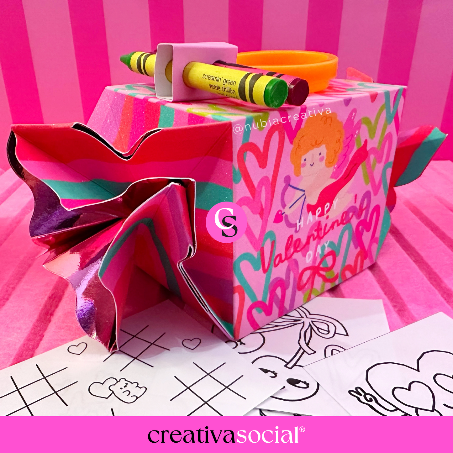 Valentines '26 Cracker Activity Box