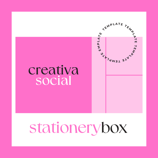 TEMPLATE Stationery Box