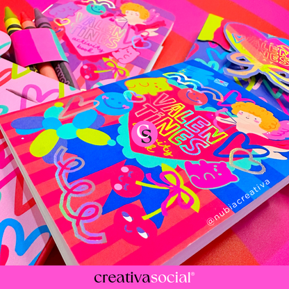 Valentines '26 Mini Activity Box & Book Diseños