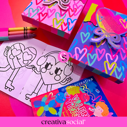 Valentines '26 Mini Activity Box & Book Diseños