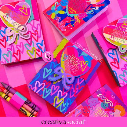 Valentines '26 Mini Activity Box & Book Diseños