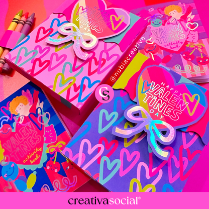 Valentines '26 Mini Activity Box & Book Diseños