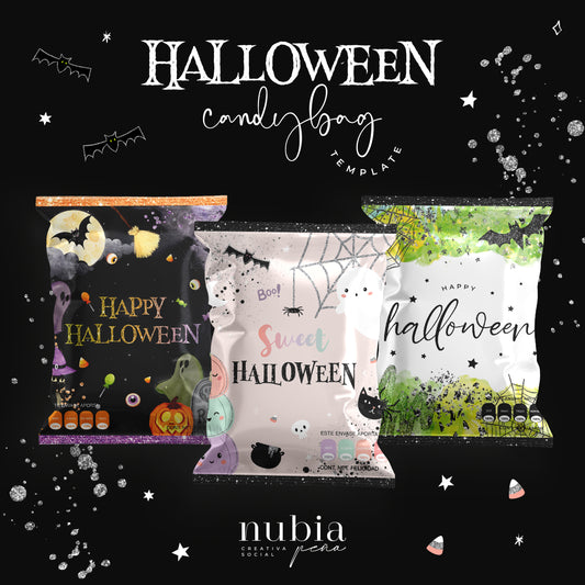 3 Pack Halloween Chipbags