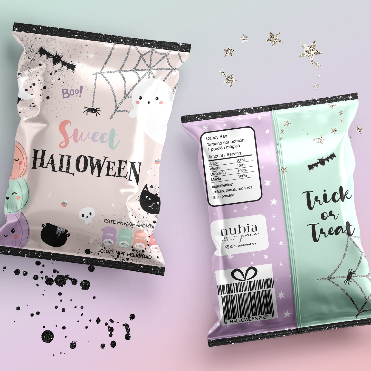 Sweet Halloween Chipbag