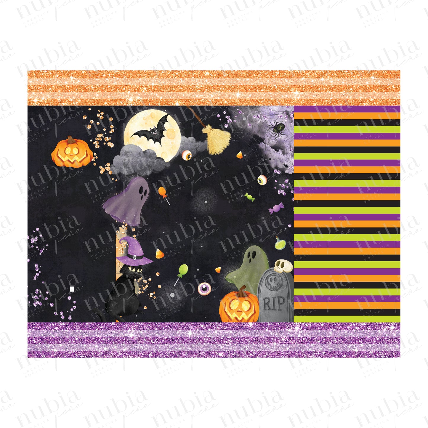 3 Pack Halloween Chipbags